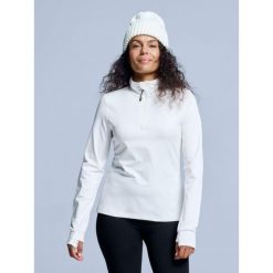 Bluza narciarska - Damskie - Arctic 2.0 - Off White. Białe bluzy damskie POEDERBAAS, na zimę, m, bez wzorów, z elastanu, bez kaptura. W wyprzedaży za 177.72 zł.