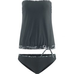 Tankini (2 części) bonprix czarny. Czarne bikini bonprix. Za 89.99 zł.