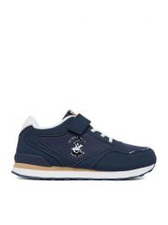Beverly Hills Polo Club Sneakersy EO-CP23-6383 Granatowy. Niebieskie buty sportowe chłopięce Beverly Hills Polo Club, z materiału, bez zapięcia. Za 179.99 zł.