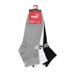 Puma Skarpety 3-PACK 94710809. Białe skarpetki damskie Puma, bez wzorów. Za 36.99 zł.
