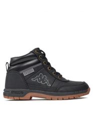 Kappa Trekkingi Bright Mid T 260239T Czarny. Czarne obuwie trekkingowe damskie Kappa, ze skóry, bez zapięcia. Za 119.99 zł.