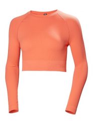 Helly Hansen Koszulka sportowa "Allure Seamless" w kolorze pomarańczowym rozmiar: L. Pomarańczowe koszulki sportowe damskie Helly Hansen, l, bez wzorów, z materiału, bez ramiączek, outdoorowe. Za 70.24 zł.