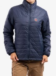Kurtka zimowa damska Fjallraven Expedition X-Latt Jacket. Niebieskie kurtki damskie Fjällräven, na zimę, xs, bez wzorów, bez kaptura. Za 823.89 zł.