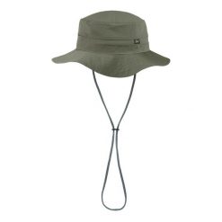 Kapelusz BUFF EXPLORE BOONEY HAT SOLID. Zielone kapelusze damskie Buff, bez wzorów, sportowe. W wyprzedaży za 153.93 zł.