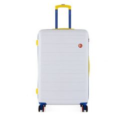 Walizka duża Semi Line. Białe walizki Semi-line, bez wzorów, duże. Za 289.99 zł.