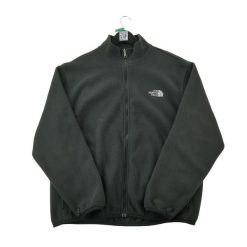 Second life - Kurtka polarowa damska Vintage - Stan bardzo dobry. Czarne kurtki damskie The North Face, l, bez wzorów, z materiału, bez kaptura. Za 153.32 zł.