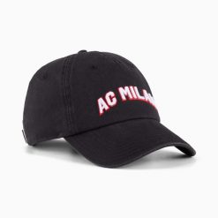 Czapka z daszkiem unisex Puma ACM CULTURE czarna 02706001. Czarne czapki z daszkiem damskie Puma, z aplikacjami, z bawełny. Za 81.26 zł.
