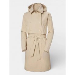 Płaszcz Damski Helly Hansen W Jane. Brązowe płaszcze damskie Helly Hansen, bez wzorów, bez kaptura. Za 993.50 zł.