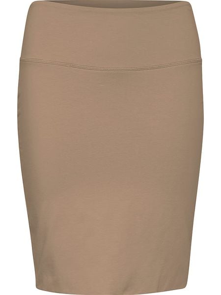 Kaffe Spódnica w kolorze beżowym rozmiar: M. Brązowe spódnice damskie Kaffe, m, bez wzorów, mini. Za 65.85 zł.