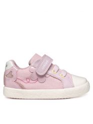 Geox Sneakersy B Gisli B551MB 00954 C8010 S Różowy. Czerwone buty sportowe dziewczęce Geox, z materiału, bez zapięcia. Za 189.99 zł.
