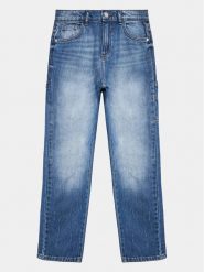 Guess Jeansy L3YA06 D45E0 Niebieski Relaxed Fit. Niebieskie jeansy chłopięce Guess, z bawełny. Za 439.99 zł.