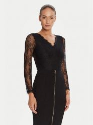 Rinascimento Body CFC0125006003 Czarny Regular Fit. Czarne body i gorsety Rinascimento, bez wzorów, z syntetyku. Za 279.99 zł.