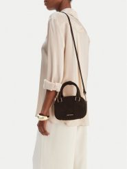 GINO ROSSI Torebka EO-LA224-19318 Brązowy. Brązowe kuferki damskie Gino Rossi, ze skóry, bez dodatków. Za 237.99 zł.