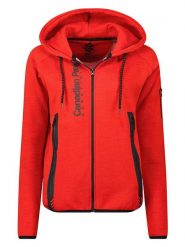 Canadian Peak Bluza "Getinceleak" w kolorze czerwonym rozmiar: S. Czerwone bluzy damskie Canadian Peak, s, bez wzorów, z bawełny, bez kaptura. Za 122.96 zł.