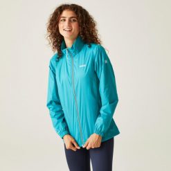 Kurtka trekkingowa dla kobiet Reggata Corinne IV. Niebieskie kurtki damskie Regatta, bez wzorów, bez kaptura. Za 199.99 zł.