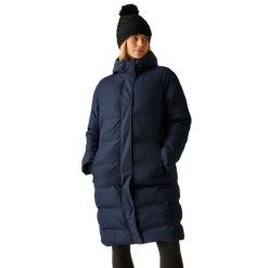 Kurtka Ocieplana Damska Wander. Fioletowe kurtki damskie Dare 2b, xs, z aplikacjami, z dzianiny, z kapturem. Za 236.99 zł.