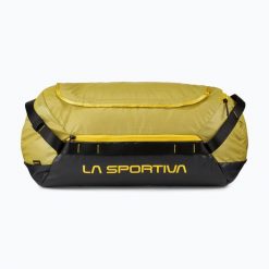 Torba podróżna La Sportiva Nomad Duffel 40. Żółte torby podróżne La Sportiva, bez wzorów, z materiału. Za 659.99 zł.