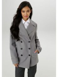 Aniston Kurtka przejściowa w kolorze szarym rozmiar: 38. Szare kurtki damskie Aniston, bez wzorów, bez kaptura. Za 152.99 zł.