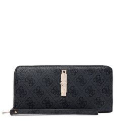 Portfel Guess. Szare portfele damskie Guess, z aplikacjami. Za 294.99 zł.
