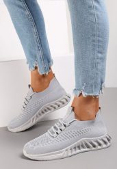 Szare Buty Sportowe Eudiopis. Szare obuwie sportowe casual damskie Renee. Za 39.99 zł.
