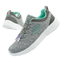 Buty sportowe damskie Skechers Dynamight 2.0. Czarne obuwie sportowe casual damskie Skechers, z tkaniny, trekkingowe. Za 199.00 zł.