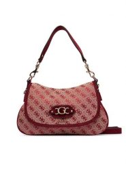 Guess Torebka Samantha HWJG23 13190 Brązowy. Brązowe torebki klasyczne damskie Guess, z materiału, bez dodatków. Za 584.99 zł.