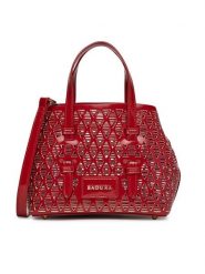Badura Torebka WEN-07 Czerwony. Czerwone torebki klasyczne damskie Badura, z materiału, bez dodatków. Za 229.99 zł.