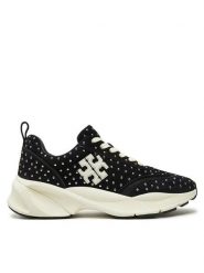 Tory Burch Sneakersy Good Luck Studded Trainer 161961 Czarny. Czarne obuwie sportowe damskie Tory Burch, ze skóry, bez zapięcia. Za 1,779.00 zł.
