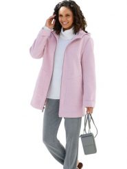 WITT WEIDEN Płaszcz przejściowy w kolorze jasnoróżowym rozmiar: 54. Różowe płaszcze damskie WITT WEIDEN, bez wzorów, bez kaptura. Za 86.99 zł.