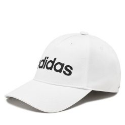 Czapka z daszkiem adidas. Białe czapki z daszkiem damskie Adidas, bez wzorów. Za 59.99 zł.