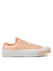Converse Trampki Chuck 70 Marbled A03531C Pomarańczowy. Brązowe trampki damskie Converse, bez wzorów, z materiału, bez zapięcia. Za 309.99 zł.