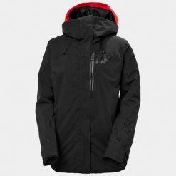Kurtka narciarska damska Helly Hansen W Powshot Jacket. Czarne kurtki damskie Helly Hansen, na zimę, l, bez wzorów, bez kaptura. W wyprzedaży za 1,019.00 zł.