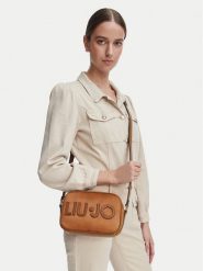 Liu Jo Torebka AF6119 T711A Brązowy. Brązowe listonoszki damskie Liu Jo, bez wzorów, z materiału, bez dodatków. Za 499.99 zł.