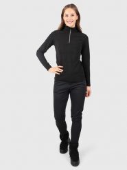 Brunotti Spodnie softshellowe "Tresenta" w kolorze czarnym rozmiar: XL. Czarne spodnie dresowe damskie Brunotti, m, bez wzorów, outdoorowe. Za 188.85 zł.