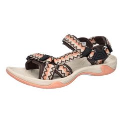 Sandały CMP. Czarne sandały damskie CMP, bez wzorów, z gumy, bez obcasa, bez zapięcia. Za 149.99 zł.