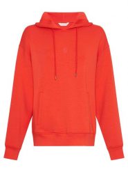MOSS COPENHAGEN Bluza w kolorze czerwonym rozmiar: S/M. Czerwone bluzy damskie Moss Copenhagen, m, bez wzorów, z wiskozy, z kapturem. Za 149.31 zł.