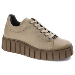 Beżowe Sneakersy Karino Modne Obuwie Damskie. Brązowe obuwie sportowe damskie Karino, na wiosnę, z gumy, bez zapięcia, trekkingowe. Za 499.00 zł.