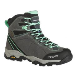 Damskie buty trekkingowe Trezeta Drift WP. Szare obuwie trekkingowe damskie Trezeta, z tkaniny, bez zapięcia. Za 519.55 zł.