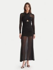 Bardot Sukienka wieczorowa Veria 59987DB Czarny Slim Fit. Czarne sukienki damskie Bardot, bez wzorów, z syntetyku, wizytowe, bez ramiączek. Za 639.99 zł.