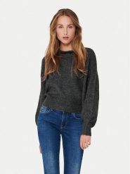 ONLY Sweter Elsa 15210667 Szary Regular Fit. Szare swetry klasyczne damskie Only, xl, z syntetyku, bez kołnierzyka. Za 199.99 zł.
