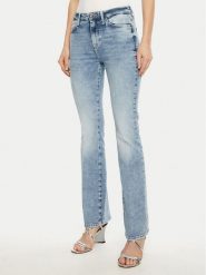 Guess Jeansy W5RA0L D5L71 Niebieski Regular Fit. Niebieskie jeansy damskie Guess. Za 399.99 zł.