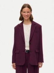 Vero Moda Marynarka Michell 10336375 Fioletowy Oversize. Fioletowe marynarki i żakiety damskie Vero Moda, bez wzorów, z syntetyku. Za 319.99 zł.