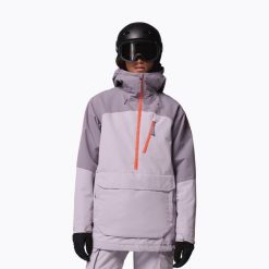 Kurtka snowboardowa damska Columbia Coreshot Anorak. Fioletowe kurtki damskie Columbia, na zimę, bez wzorów, bez kaptura. Za 779.99 zł.