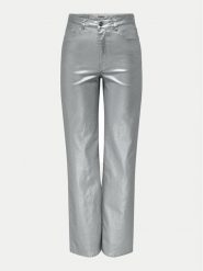 ONLY Jeansy Juicy 15331673 Srebrny Wide Leg. Szare jeansy damskie Only. Za 159.99 zł.