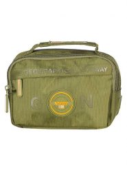 Geographical Norway Saszetka "Shelley" w kolorze khaki - 18 x 12 x 9 cm rozmiar: onesize. Brązowe nerki i saszetki damskie Geographical Norway, bez wzorów, z materiału. Za 52.99 zł.