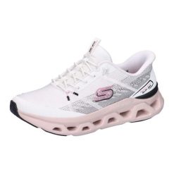 Buty SKECHERS STEP ALTUS FAST LANE Biały. Białe obuwie sportowe casual damskie Skechers, z syntetyku. Za 489.38 zł.