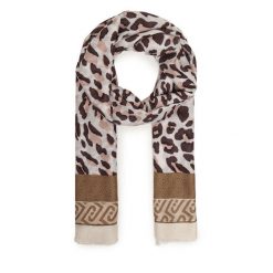 Szal Liu Jo. Brązowe szaliki damskie Liu Jo, bez wzorów. Za 199.99 zł.