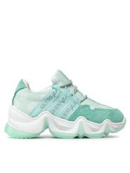 Guess Sneakersy Renata FI5REN ELE12 Zielony. Zielone buty sportowe dziewczęce Guess, z materiału, bez zapięcia. Za 199.99 zł.