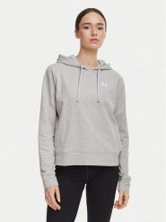 Under Armour Bluza UA Sport Terry 6011015 Szary jasny Regular Fit. Szare bluzy damskie Under Armour, l, bez wzorów, z bawełny, bez kaptura. Za 249.99 zł.