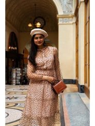 Maison héritage PARIS Skórzana torebka "Mini Luna" w kolorze jasnobrązowym - 17 x 12 x 10 cm rozmiar: onesize. Brązowe torebki klasyczne damskie maison héritage PARIS, z materiału, przez ramię, bez dodatków. Za 304.99 zł.